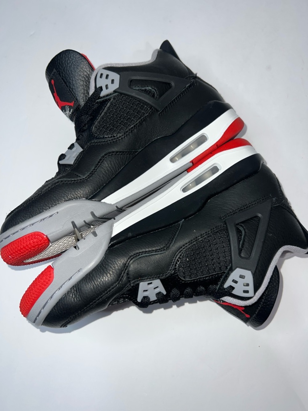 Nike Air Jordan 4 Retro ‘Bred size 7Y - Picture 8 of 11